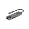 Adaptador multifuncin USB-C 5 en 1  HDMI   Gigabit LAN  USB 3.2 GEN1  100W USB PD
