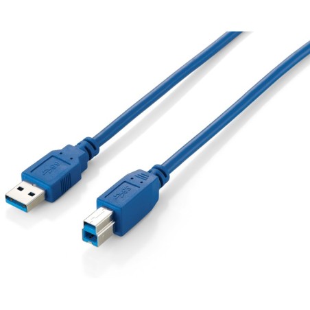 128291 Cable USB 3.0 Tipo A Macho a Tipo B Macho  1 0m   Azul