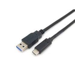 128344 Cable USB 3.2 Gen 1 C a A   M/M   2 0m  5Gbps  Negro