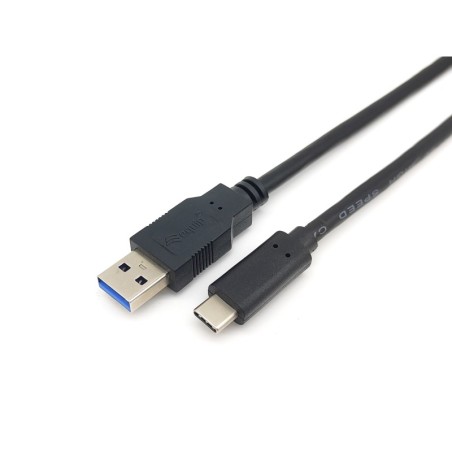 128344 Cable USB 3.2 Gen 1 C a A   M/M   2 0m  5Gbps  Negro