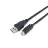 128344 Cable USB 3.2 Gen 1 C a A   M/M   2 0m  5Gbps  Negro