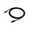 128346 Cable USB 3.2 Gen 1 C a C  M/M   1 0m  PD 60W  5Gbps  Negro