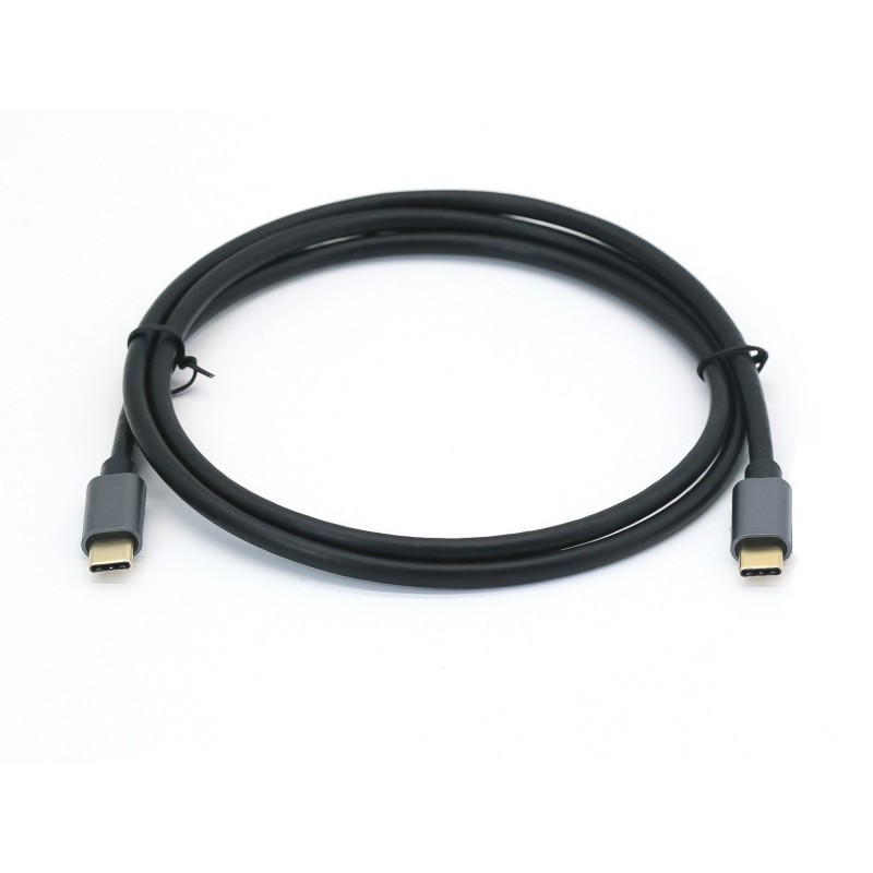 128353 Cable USB 3.2 Gen 2 C a C  M/M  0 5m  PD100W   4K/60Hz  10Gbps  Negro