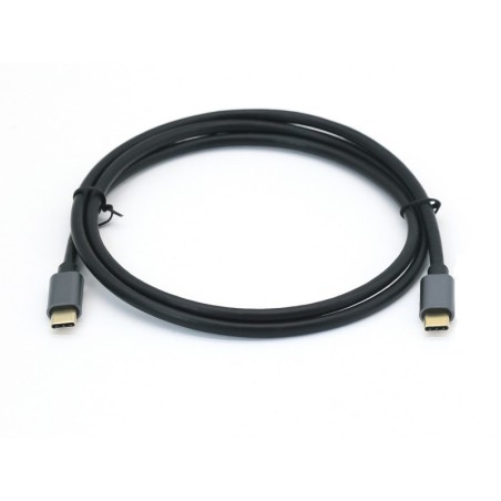 128354 Cable USB 3.2 Gen 2 C a C  M/M  1 0m  PD100W   4K/60Hz  10Gbps  Negro