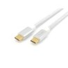 128355 Cable USB 3.2 Gen 2 C a C  M/M  0 5m  PD 100W   4K/60Hz  10Gbps  Blanco