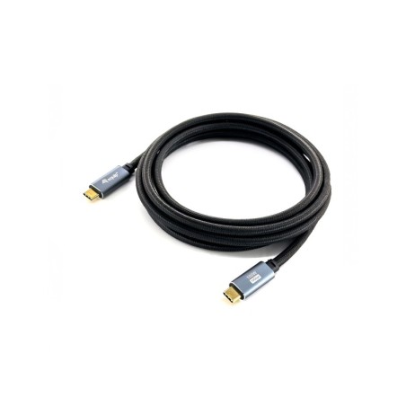 128357 Cable USB 3.2 Gen 2 C a C  M/M  2 0m  PD100W   4K/60Hz  10Gbps  Negro
