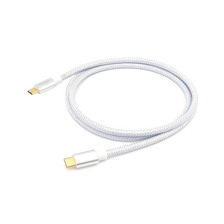 128358 Cable USB 3.2 Gen 2 C a C  M/M  2 0m  PD 100W   4K/60Hz  10Gbps  Blanco