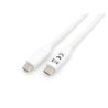 128362 Cable USB 3.2 Gen 1 C a C   M/M   2 0m  PD 60W  5Gbps  Blanco