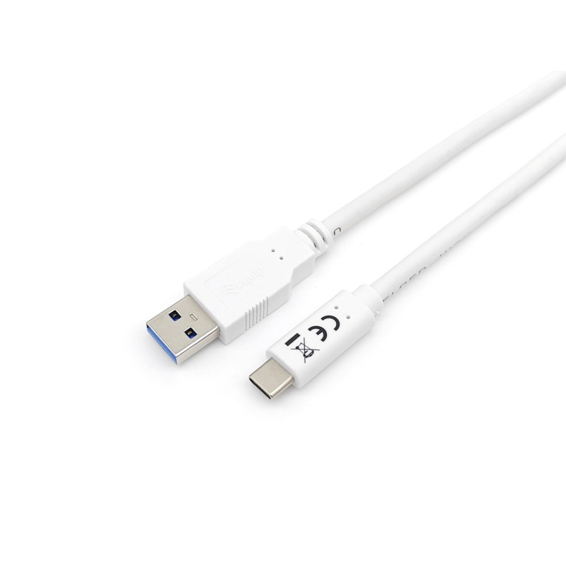 128364 Cable USB 3.2 Gen 1 C a A  M/M   2 0m  5Gbps  Blanco