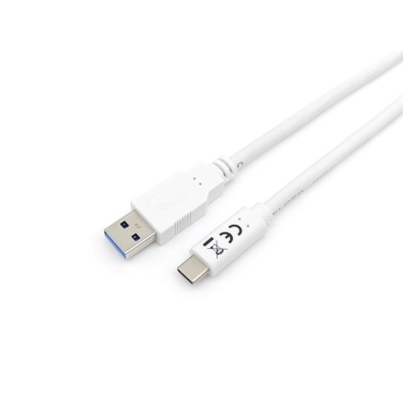 128364 Cable USB 3.2 Gen 1 C a A  M/M   2 0m  5Gbps  Blanco