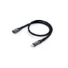 128371 Cable de extensin USB 3.2 Gen 2 C a C  M/F  1 0m  4K/60Hz  10Gbps  Negro