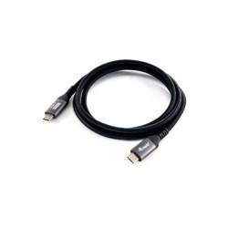 128381 Cable USB 4 Gen 3 C a C  M/M  1 2m  PD3.1 240W  8K/60Hz  40Gbps  Negro