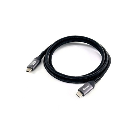 128381 Cable USB 4 Gen 3 C a C  M/M  1 2m  PD3.1 240W  8K/60Hz  40Gbps  Negro