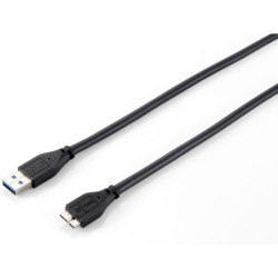 128397 Cable USB 3.0 A a Micro-B   M/M  1 8m  5Gbps  Negro