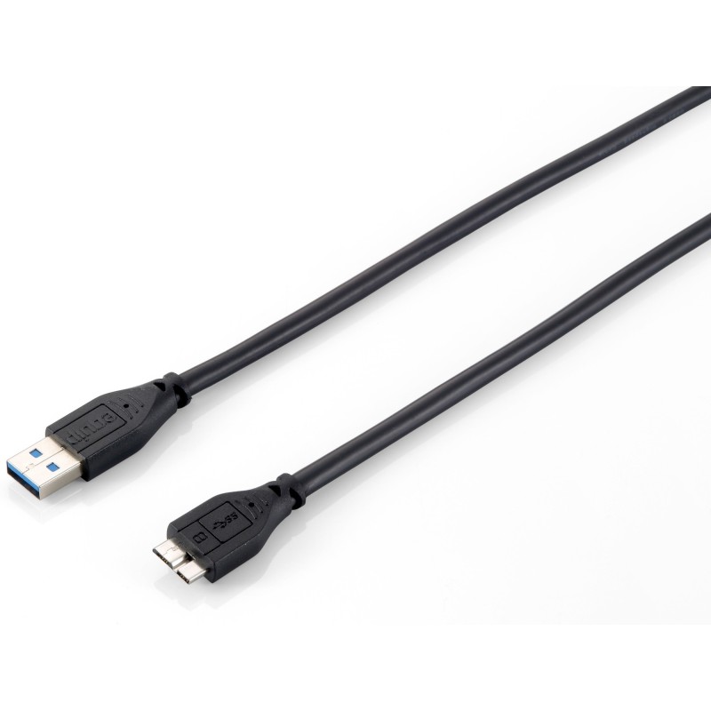 128397 Cable USB 3.0 A a Micro-B   M/M  1 8m  5Gbps  Negro