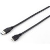 128397 Cable USB 3.0 A a Micro-B   M/M  1 8m  5Gbps  Negro