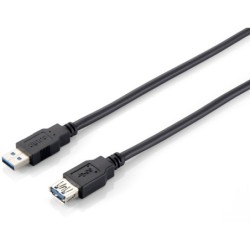 128398 Cable de extensin USB 3.0  A/M a A/F  2 0 m  5 Gbps  negro