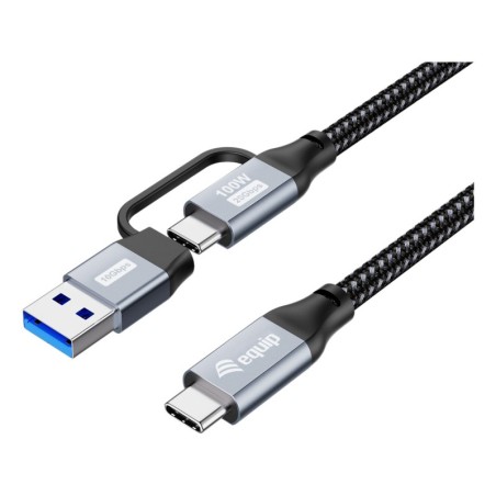 128431 cable USB USB 3.2 Gen 2x2 1 m USB A/USB C USB C 20 Gbit/s 100 W Negro