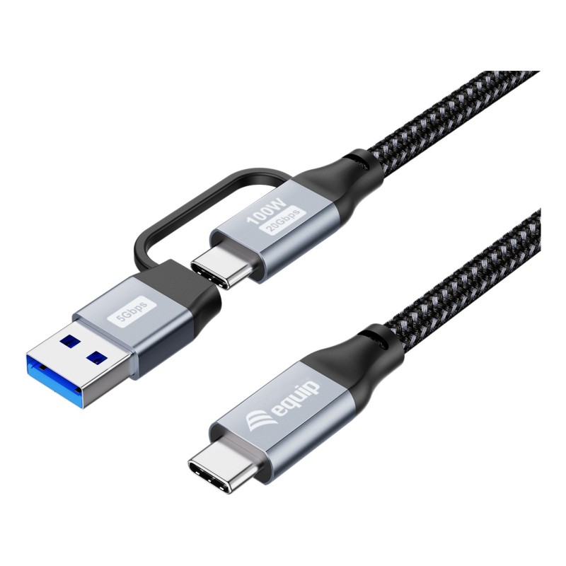 128433 cable USB USB 3.2 Gen 2x2 3 m USB A/USB C USB C 20 Gbit/s 100 W Negro