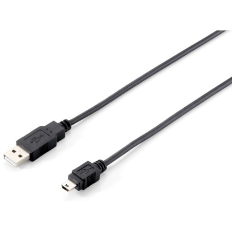 128521 Cable USB 2.0 A a Mini-B  M/M  1 8 m