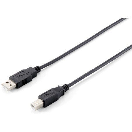 128861 Cable USB 2.0 Tipo A a Tipo B  3 0 m   Negro