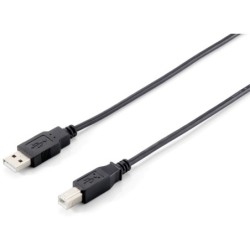 128863 Cable USB 2.0 Tipo A a Tipo B  1 0 m   Negro