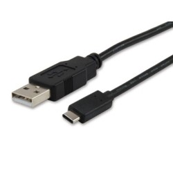 Cable USB 2.0 C a A  M/M  1 0m