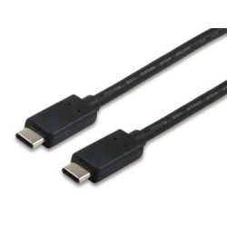 Cable USB 2.0 C a C  M/M  1 0m  PD 60W