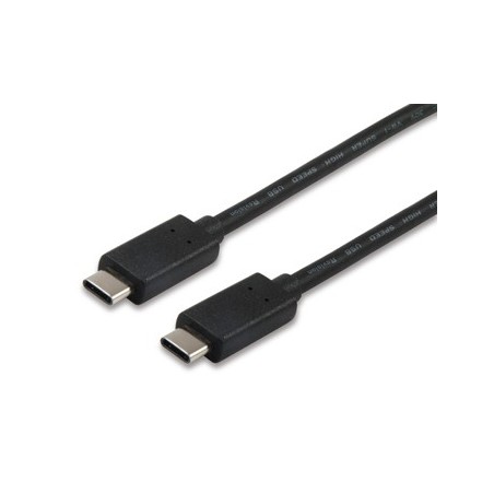 Cable USB 2.0 C a C  M/M  1 0m  PD 60W