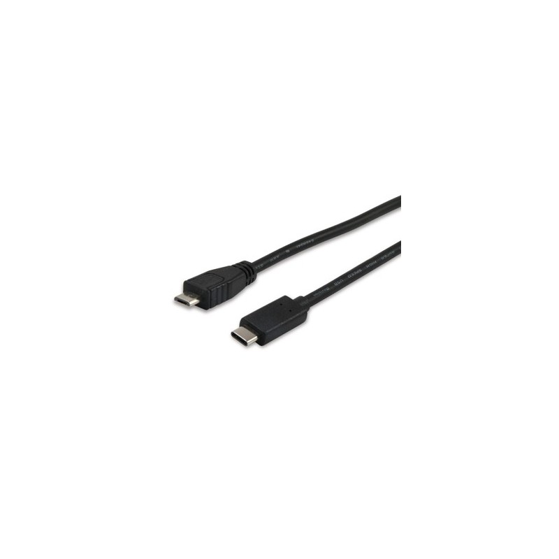 Cable USB 2.0 C a Micro-B  M/M  1 0m