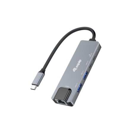 133496 Adaptador multifuncin 5 en 1  2 5 GbE  USB-A x 2  USB-C x 1  USB-C   100 W USB PD