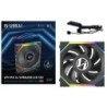 UNI FAN SL Wireless LCD 120 Carcasa del ordenador Ventilador 12 cm Negro 1 pieza(s)