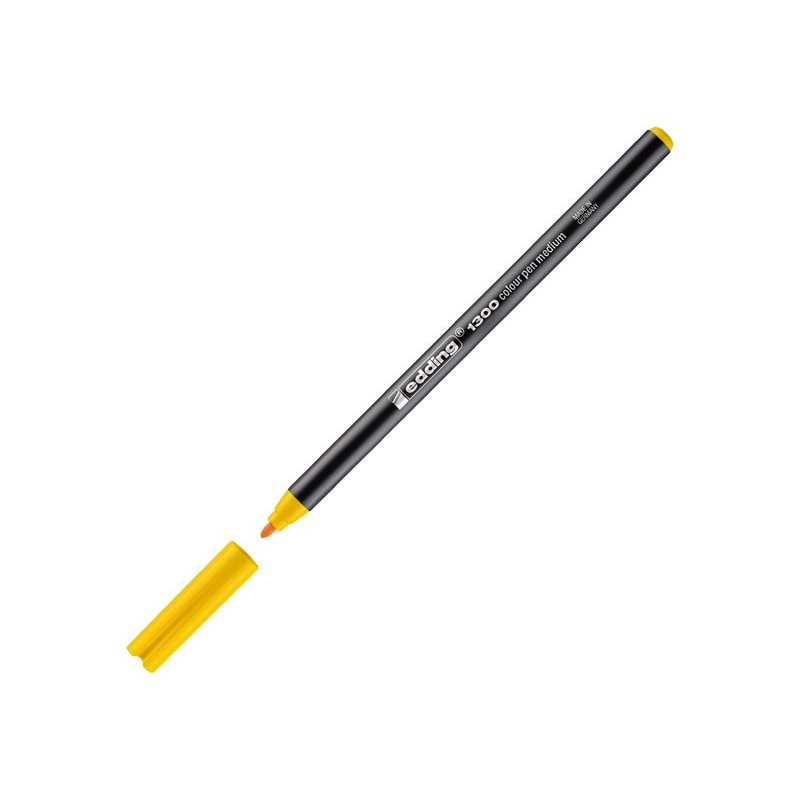 ROTULADOR EDDING 1300-05 PTA. REDONDA 2MM AMARILLO