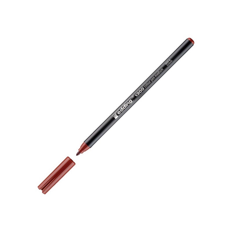 ROTULADOR EDDING 1300-07 PTA. REDONDA 2MM MARRON