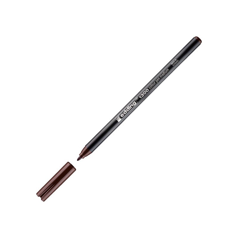 ROTULADOR EDDING 1300-18 PTA.REDOND 2MM MARRON OSC