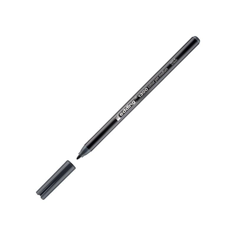 ROTULADOR EDDING 1300-21 PTA.REDONDA 2MM GRIS OSC.
