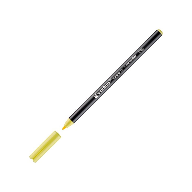 ROTULADOR EDDING 1300-22 PTA.REDONDA 2MM AM LIMON