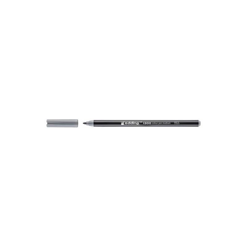 ROTUL.EDDING 1300 GRIS PLATA - Pack de 5 unidades