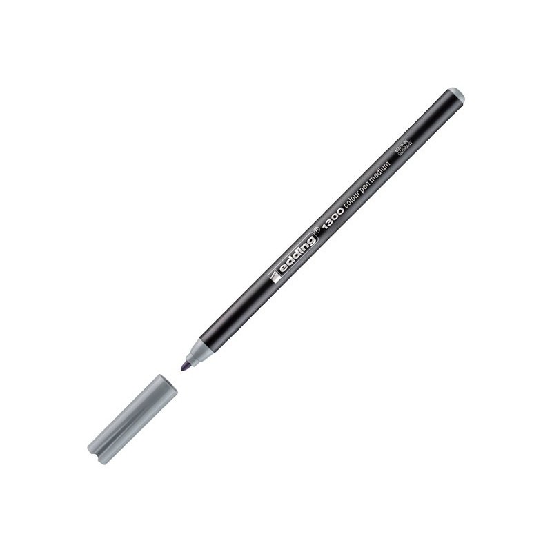ROTULADOR EDDING 1300-26 PTA.REDONDA 2MM GR PLATA