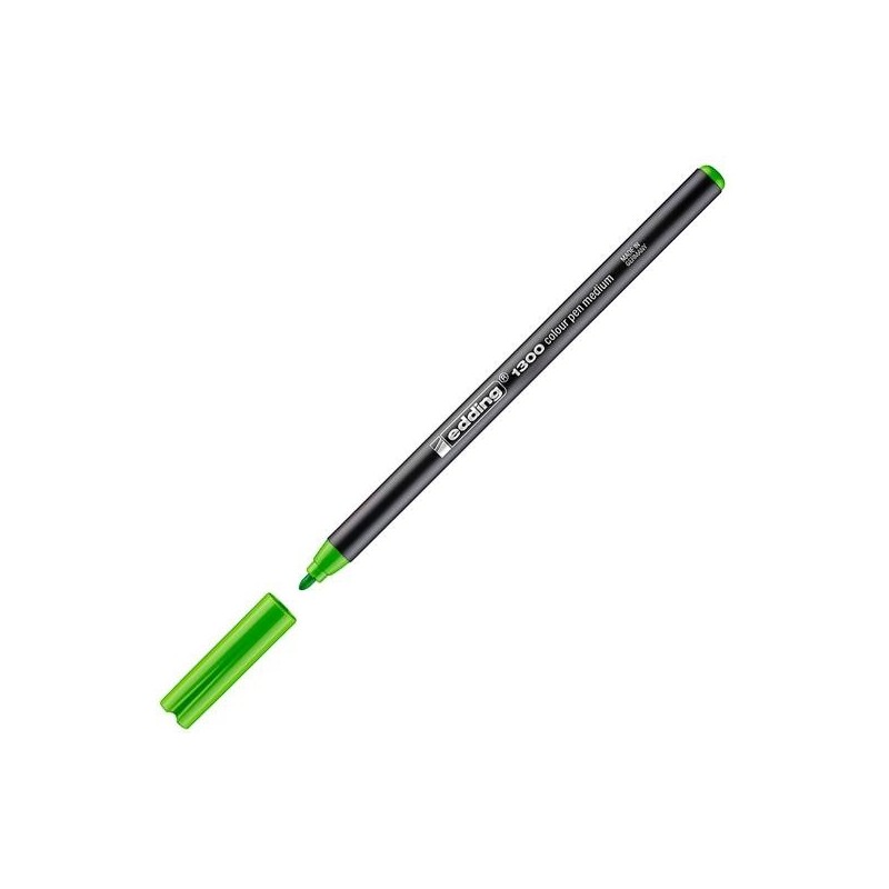 EDDING ROTULADOR 1300 TRAZO MEDIO VERDE CLARO - Pack de 10 unidades