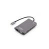 TCM16UF base para porttil y replicador de puertos Almbrico USB 3.2 Gen 1 (3.1 Gen 1) Type-C Gris