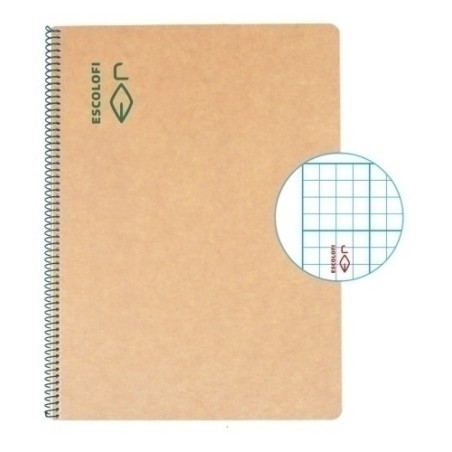 BLOCK ESCOLOFI GREEN A4 50h MM 80g C/M - Pack de 5 unidades