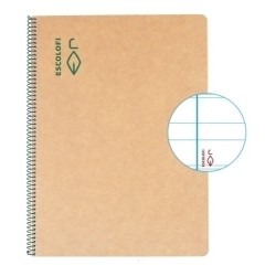BLOCK ESCOLOFI GREEN A4 50h MTS. 80g C/M - Pack de 5 unidades