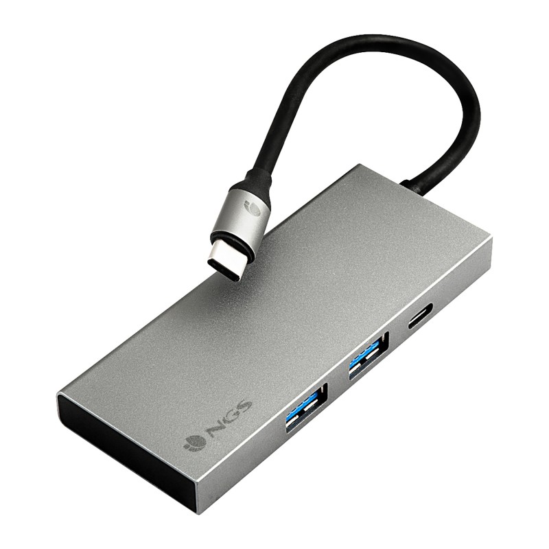 WONDER DOCK4 PRO Almbrico USB 3.2 Gen 1 (3.1 Gen 1) Type-C Aluminio