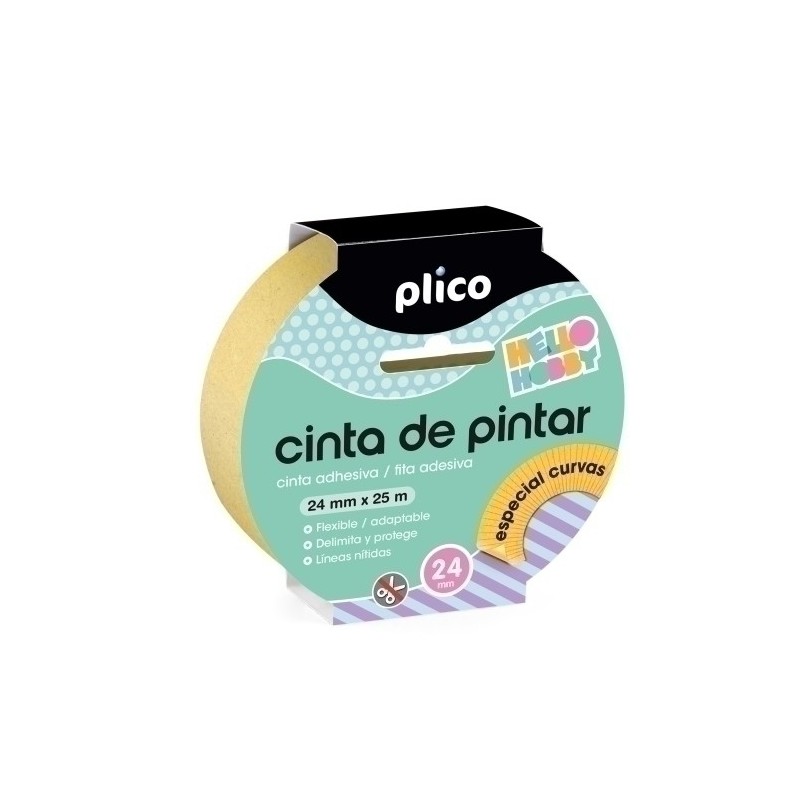CINTA PINTOR PLICO ESP. CURVA 24x25 - Pack de 10 unidades
