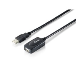 133311 cable USB USB 2.0 15 m USB A Negro