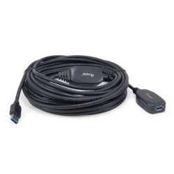 133347 cable USB USB 3.2 Gen 1 (3.1 Gen 1) 10 m USB A Negro