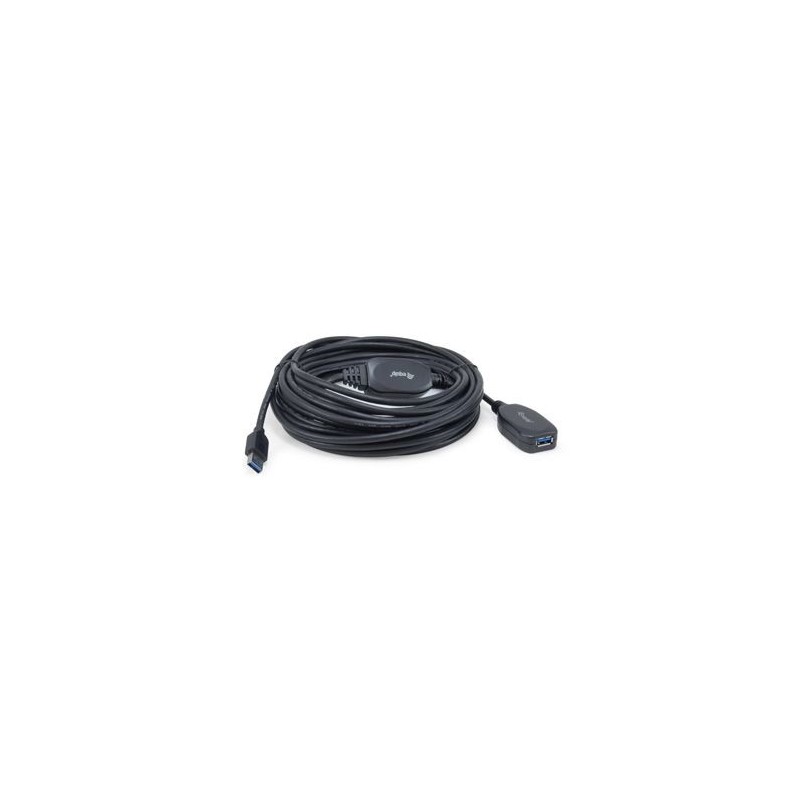 133347 cable USB USB 3.2 Gen 1 (3.1 Gen 1) 10 m USB A Negro