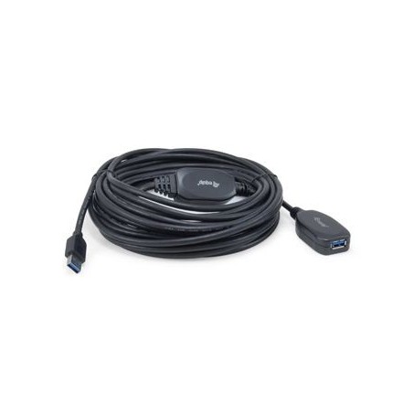 133347 cable USB USB 3.2 Gen 1 (3.1 Gen 1) 10 m USB A Negro