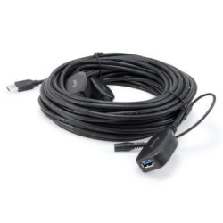 133348 cable USB USB 3.2 Gen 1 (3.1 Gen 1) 15 m USB A Negro